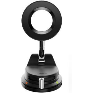 SJZG-Support Telephone Voiture Magnetique, Stabilit&eacute; Militaire & R&eacute;utilisable Ventouse, Support Telephone Voiture Magsafe, Pour Iphone 16 15 Pro Max, Galaxy S25, Xiaomi, Huawei, Ipad Air 17 - Neuf