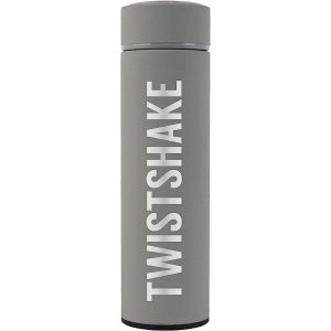 Flacon Isotherme Chaud Ou Froid - 420 Ml - Bouteille D'eau En Acier Inoxydable Avec Vide Double Couche - Isolation Jusqu'à 10 Heures - Thermos Isolé Sans Bpa - Gris Pastel - Neuf