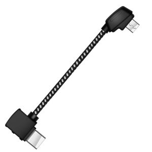 Kalanka-C&acirc;ble De T&eacute;l&eacute;commande Micro Ab Vers Usb C 9,1 Cm Pour Dji Mini Se, Mavic Mini, Mavic 2 Pro Zoom/Mavic Air/Mavic Pro Platinum (Connecteur De Type C) - Neuf