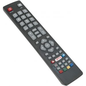 Blfrmc0008 Replacement Remote Control - Blf/Rmc/0008 Remote Control For Blaupunkt Hd Led Tv 43134M 48148O 55138M 32148M 55/138Mgb11B4Fegpxuk 43-134M-Gb-11B-Fegux-Uk Netflix & Youtube Buttons - Neuf