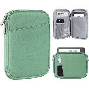 6-7 Pouces Housse Pour Tablette Kindle Paperwhite Et Kindle Colorsoft Signature Edition,Housse Protectrice Avec Pochette Pour Kindle E-Reader/Kindle Oasis,Bodhi Verte - Neuf