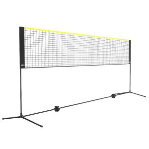 Filet De Badminton,4,2 M,Filet Pliable De Volley-Ball Réglable En Hauteur,Filet De Tennis Portable Avec Poteaux,Support Et Sac De Transport,Pour Les Jeux Intérieur Et Extérieur De L'enfant - Neuf