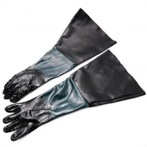 1 paire de gants de sablage en PVC 118 de diamètre Ouverture pour sableuse Accessoires de cabine de sablage S'adapte à tous les gants abrasifs - Neuf