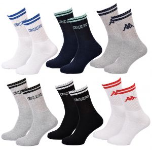 Chaussettes Homme Kappa Pack De 6 Paires 1432 Crew - Neuf
