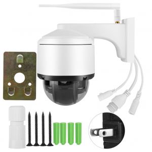 Camera dome exterieure PTZ IP W38C 2MP 1080P IP66 IR pour ONVIF 110-240 V (prise americaine) - Neuf