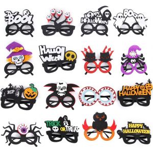 Lot De 6 Lunettes D'halloween, Lunettes Fantaisie Pour Cosplay, Halloween - Neuf