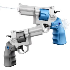 Kal-Pistolet A Eau Enfant,2 Pièces Mini Pistolets À Eau,Pistolet À Eau Puissant Pour Enfants,Pistolet À Eau En Plastique Pour Enfants,Jouet De Tir À Eau,Pour La Piscine Extérieure Et La Plage - Neuf