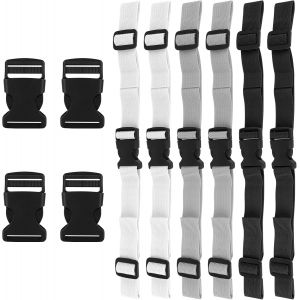 Jgd-Lot De 6 Sangles De Poitrine R&eacute;glables En Nylon Pour Cartable, Sac &Agrave; Dos Pour Enfants Avec Boucle Pour Sac &Agrave; Dos Pour La Randonn&eacute;e, Le Jogging, Les Voyages, L'escalade - Neuf