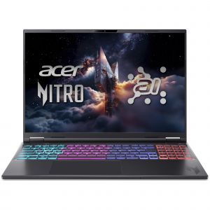Acer Nitro 16S AI AN16S-61-R77Y Copilot+ PC AMD Ryzen AI 7 350 Ordinateur portable 16" WQXGA 32 Go DDR5-SDRAM 2 To SSD NVIDIA GeForce RTX 5070 Ti Wi-Fi 6E (802.11ax) Windows 11 Home Noir - Neuf