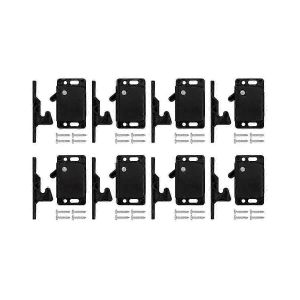 Loquet de tiroir RV Loquets de porte d'armoire Loquets et loquets de rv Serrures de tiroir avec vis de montage pour VR,camping-cars,lot de 8 - Neuf
