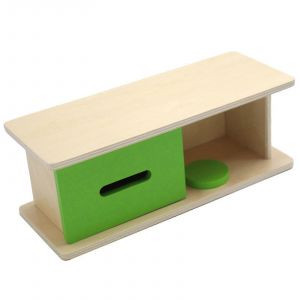 Jouet D'apprentissage Pour Bébé, Tiroir À Pièces En Bois, Boîte D'apprentissage Sensoriel, Boîte Éducative Pour La Motricité Fine, Pour Tout-Petits - Neuf
