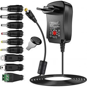 COPO-30W Alimentation Ac/Dc Adapter 100-240V 50-60Hz Adaptateur Chargeur Universel Pour 3V 5V 6V 7.5V 9V 12V Box Tv Bandes Led Routeur Caméra L'Électronique Domestique ¿ 2000Ma Max - Neuf