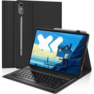 Coque Clavier Pour Lenovo Idea Tab Pro 12.7"" 2025, Français Azerty, Clavie Détachable Bluetooth Pour Lenovo Idea Tab Pro Tablette 2025, Noir - Neuf