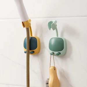 KAL-Lot De 2 Supports De Pommeau De Douche Universels Réglables À 360 Degrés Pour Pommeau De Douche Sans Perforation Et Fixation Murale À Ventouse - Neuf