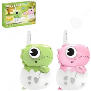 C Talkie walkie enfants 1 km distance interphone de talkie-walkie dinosaure de dessin anim&eacute; jouet interactif d'ext&eacute;rieur cadeau - Neuf