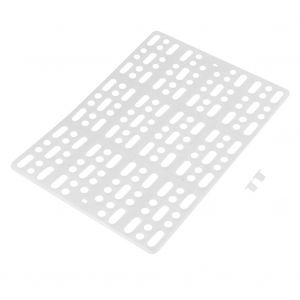 Hjlian Tapis En Maille Pour Animaux De Compagnie, Coussin En Plastique Pour Cage De Lapin, Hamster, Petit Animal (Blanc) - Neuf