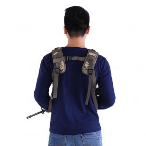 Gilet Tactique Leger Multifonction Avec Poche Pour Jeux De Combat En Plein Air, Camouflage Cp - Neuf
