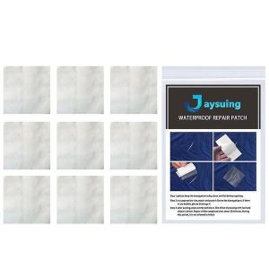 Lot De 10 Rubans Adhésifs De Réparation Pour Piscines Et Matelas Gonflables ¿ Durables, Faciles À Utiliser, Patchs Personnalisables ¿ Blanc - Neuf
