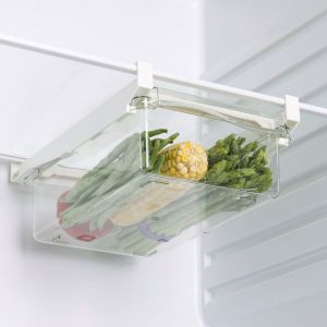 1 bo&icirc;te de rangement pour r&eacute;frig&eacute;rateur, tiroir de cong&eacute;lateur de qualit&eacute; alimentaire, support de rangement suspendu - Neuf