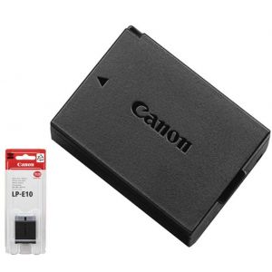 Batterie Canon LP-E10 pour Appareil Photo &ndash; Compatible avec Canon EOS 4000D, 1100D, 1300D, 1200D - Neuf