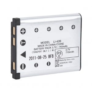 Batterie lithium LI-42B 740 mAh pour appareil photo Olympus FE-160 FE-190 FE-220 - Neuf