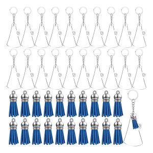 20PCS M&eacute;gaphones Forme Acrylique Porte-cl&eacute;s avec Bleu,3 pouces Cha&icirc;ne Acrylique Transparent Vierge,Pour Key Ch - Neuf