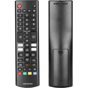VornixorSarlshop-AKB76037605 T&eacute;l&eacute;commande Compatible avec LG Smart TV NANO90P NANO95P NANO99P OLED48A1 OLED55A1 OLED65A1 OLED77A1 OLED55G1 OLED65G1 OLED77G1 Contr&ocirc;leur de Remplacement avec Netflix Pr - Neuf