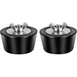 KALANKA-Bouchon Hivernage Piscine, 2 Pièces Bouchons d'hiver en Caoutchouc Bouchon Conique D'hivernage la Corrosion, Bouchon de Retour de Piscine Durable pour Les Piscines (51 MM) - Neuf