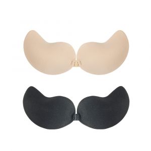 2 Paires D Anti Aboiements 2023 Dos Nu Bretelles Adhésif Invisible Soutien-Gorge Push-Up Soutien-Gorge Femme Réutilisables Tétine En Silicone Soutien-Gorge - Neuf