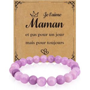 Eryi-Cadeau Maman,Cadeau Papa,Bracelet Soeur,Bracelet Maitresse D'école,Cadeaux Nounou - Neuf