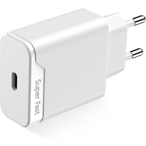 Cloudds-Prise Chargeur Rapide 25w Pour Samsung Galaxy A55 A25 A16 A15 A14 A35 A54 5g S25 S24 S23 S22 S21 S20 Fe Tab S9 Fe Tab A9 Charge Usb C Secteur Adaptateur - Neuf