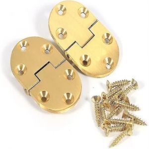 Charni&egrave;re pliante en laiton pour tables et meubles - Neuf