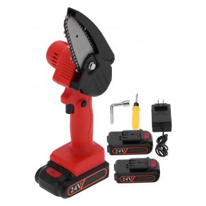 XYONG Mini tronconneuse electrique rechargeable FYD-003, outils de jardinage et de coupe, prise rouge AC110-240V US - Neuf