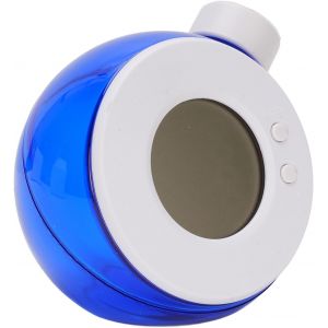 R&eacute;veil num&eacute;rique LED aliment&eacute; par l'eau - Horloge silencieuse &agrave; &eacute;nergie d'eau pour table de chevet et chambre &agrave; coucher (rouge) - Neuf