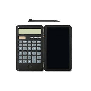 Calculatrice, calculateurs de bureau &agrave; 12 chiffres avec table d&iquest;&eacute;criture effa&ccedil;able, batterie solaire Dual Power Po - Neuf
