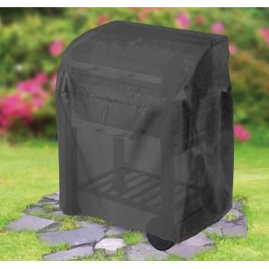 Housse de barbecue 105 x 49 x 102 cm, noire, imperméable, pour barbecue à gaz, Oxford - Neuf