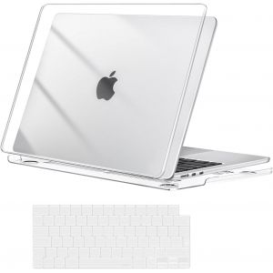 acdsgd-Compatible avec MacBook Air 13,6 Pouces Coque M4 M3 M2 A3240 A3113 A2681 Touch ID,pour MacBook Air 13 Pouces Coque Rigide 2025 2024 2023 2022 Release & Housse Clavier,Transparent Clair - Neuf