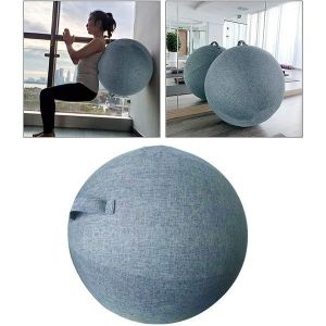 Chaise Ballon Élégante Pour Le Bureau Et La Maison - Ballon De Yoga Pilates Confortable Avec Revêtement Antidérapant Aux Couleurs Élégantes - Neuf
