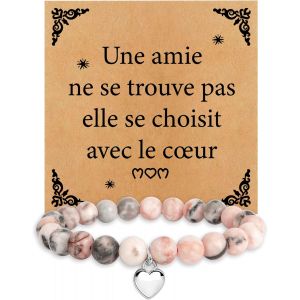 Kalanka-Cadeau Meilleure Amie Femme - Cadeau Pour Une Amie Anniversaire Saint Valentin Retraite Noel No&euml;l Bracelet - Neuf