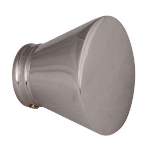 2 Embouts de tringle effet trap&egrave;ze - Neuf