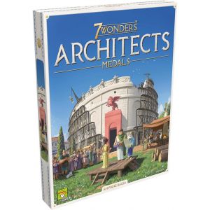 PLAY-7 Wonders Architects¿Médailles, Extension, Jeu Familial, Jeu De Stratégie, 2 À 7 Joueurs, À Partir De 8 Ans, 25 Minutes, Allemand, Multicolore, Multicolore - Neuf