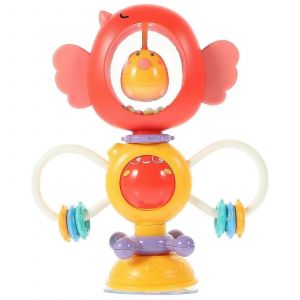 Jouet De Hochet Pour Bébé Avec Ventouse Toddler Interactive High Chair Activity Toy - Neuf