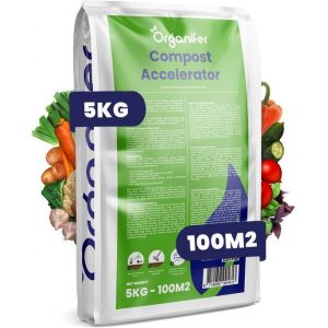Acc&eacute;l&eacute;rateur De Compost - 5 Kg Pour 25 &Agrave; 100 M2 / 5 M3 - Pour Un Compost De Meilleure Qualit&eacute; En Moins De Temps - Organifer - Neuf