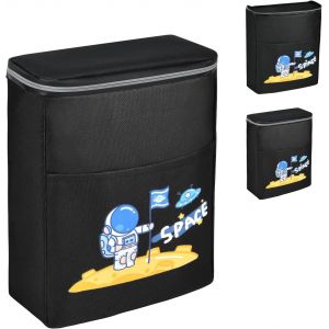 Panier De V&eacute;lo, Tissu Oxford Imperm&eacute;able Panier Velo Enfant, Accessoires V&eacute;lo Enfants, Convient Au Scooter De Tricycle De V&eacute;lo D'&eacute;quilibre Pour Enfants - Neuf