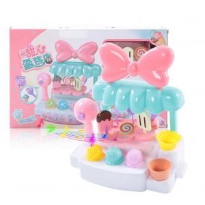 Jouets De Jeu De Role Pour Enfants, Mini Chariot A Bonbons, Jouets Detachables Pour Magasin De Creme Glacee - Neuf