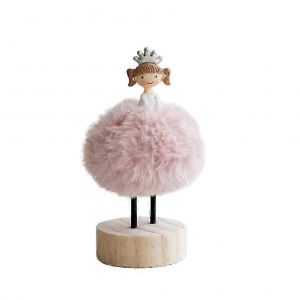 Peluche Ange de No&euml;l pour la D&eacute;coration de la Maison - F&ecirc;te de l'Arbre Suspendus Ornement Rouge Bow pour une Utilisation en Int&eacute;rieur - Neuf