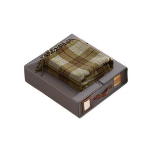 Bo&icirc;te De Rangement Pliable Pour Literie Avec Fen&ecirc;tre Transparente Et Couvercle, Grise, 32 X 38 X 11,5 Cm - Neuf