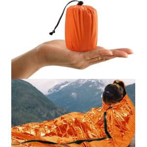 Eryi-Sac De Couchage De Survie, Sac De Couchage D'urgence, Bivvy De Survie Léger Camping En Plein Air Randonnée - Neuf