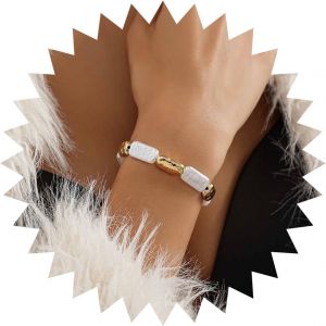 Kal-Bracelet Boho En Perle Avec Cha&icirc;ne D'esclave Bracelet En Perle Avec Cha&icirc;ne D'esclave Bracelet En Perle Avec Cha&icirc;ne D'esclave Bracelet En Perle Avec Cha&icirc;ne D'esclave Bracelet En Perle Avec - Neuf