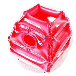 Ballon Gonflable Pare-Chocs Pour Enfants - Rouge - Jouet D'ext&eacute;rieur Amusant - 3-10 Ans - L&eacute;ger Et Portable - Neuf